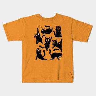 Cat Yoga Kids T-Shirt